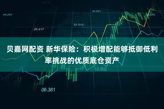 贝嘉网配资 新华保险：积极增配能够抵御低利率挑战的优质底仓资产